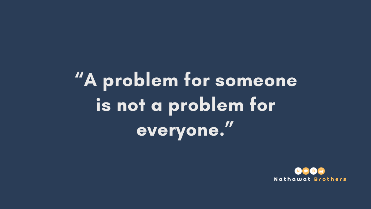 A world without problems quote