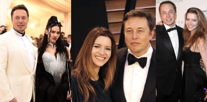 Elon Musk and his relationships
