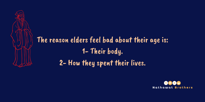 Elders and the fear of getting old