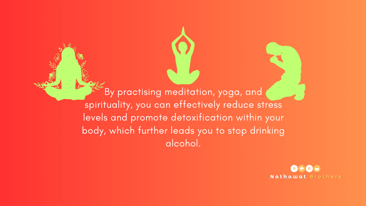 Yoga, meditation and spirituality can help you stop drinking