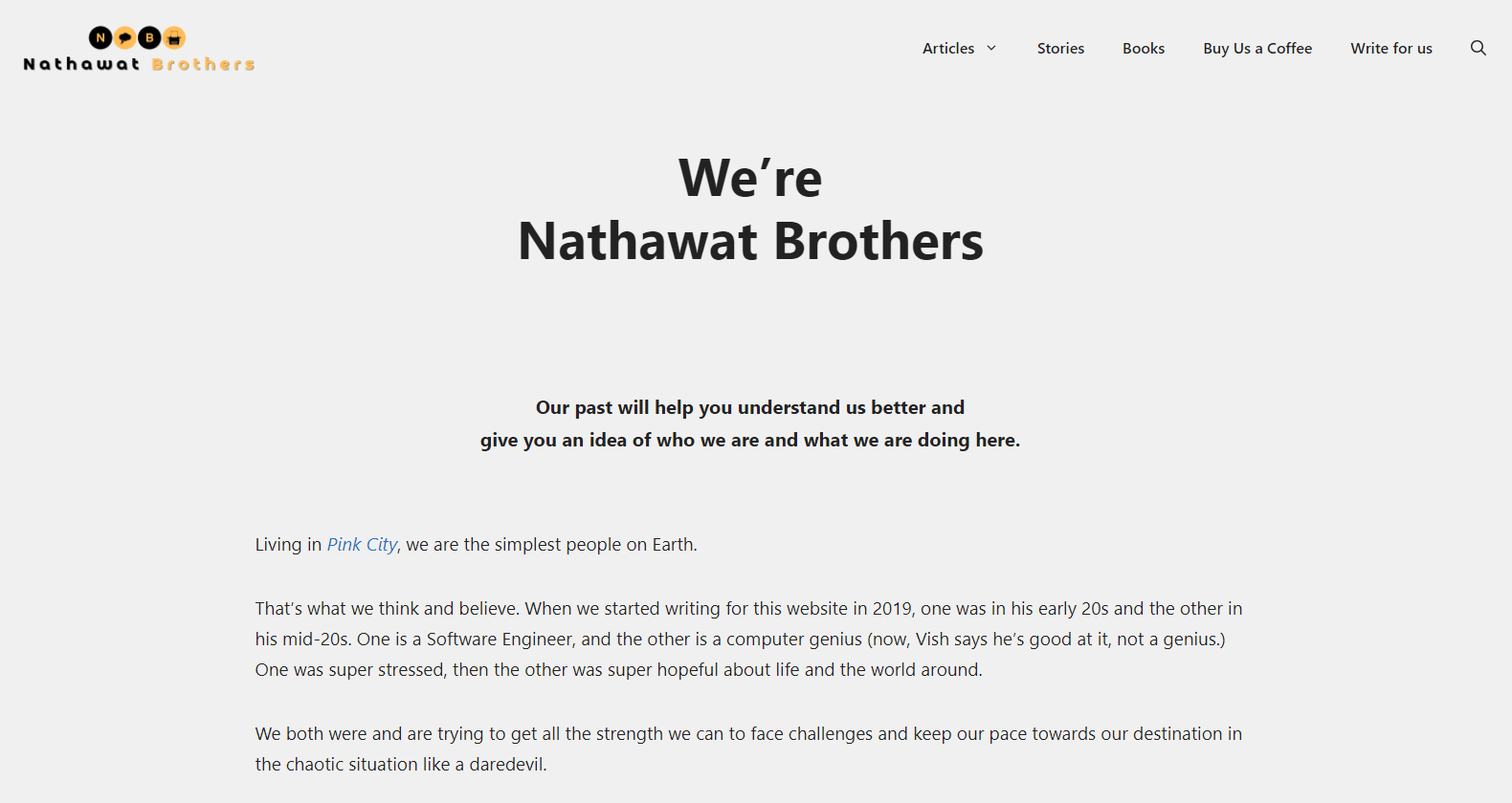 Self help blog by Nathawat Brothers