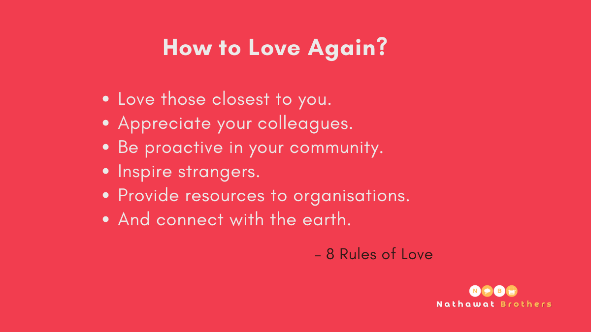How to Love Again According to 8 Rules of Love by Jay Shetty
