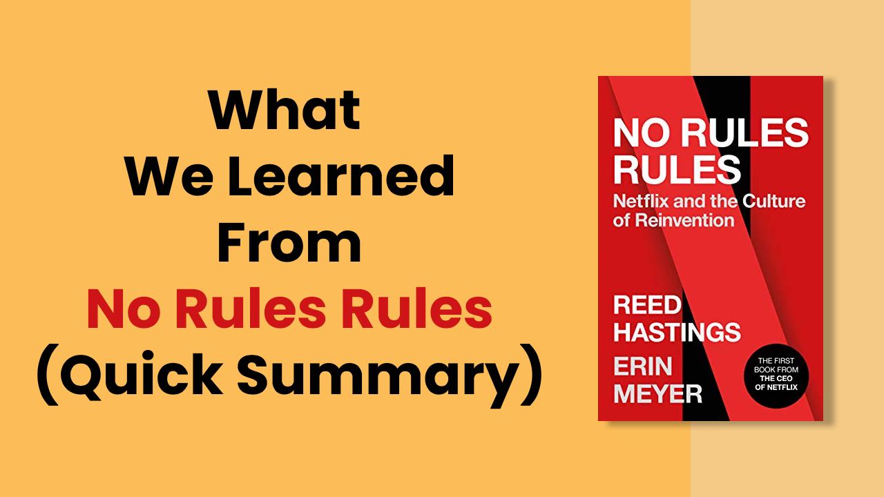 no rules rules netflix and the culture of reinvention