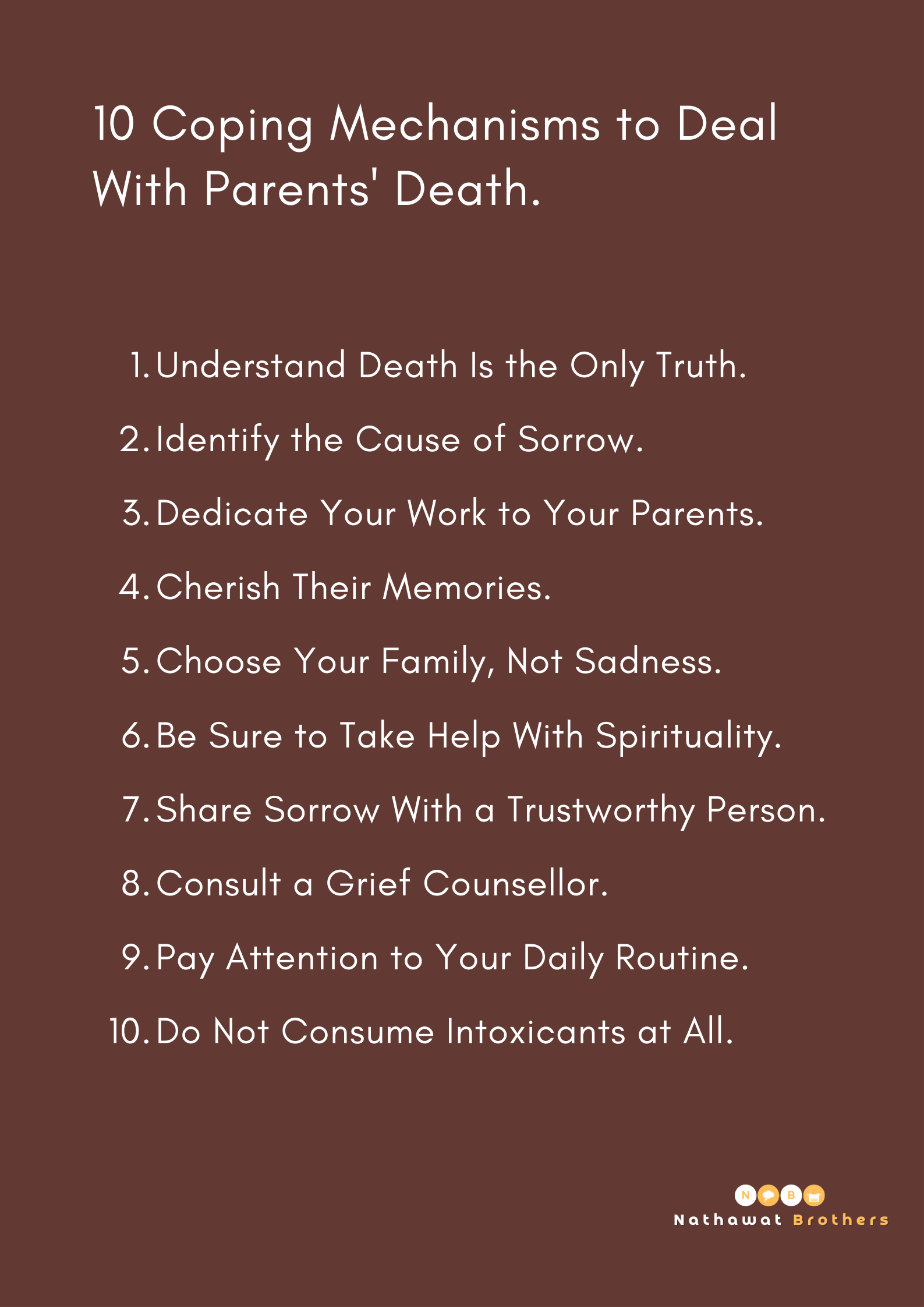 10 Coping Mechanisms to Deal With Parents' Death